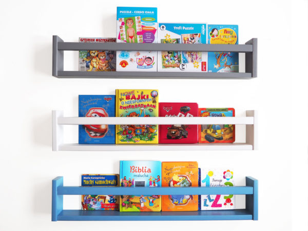 półki na książki do dziecięcego pokoju